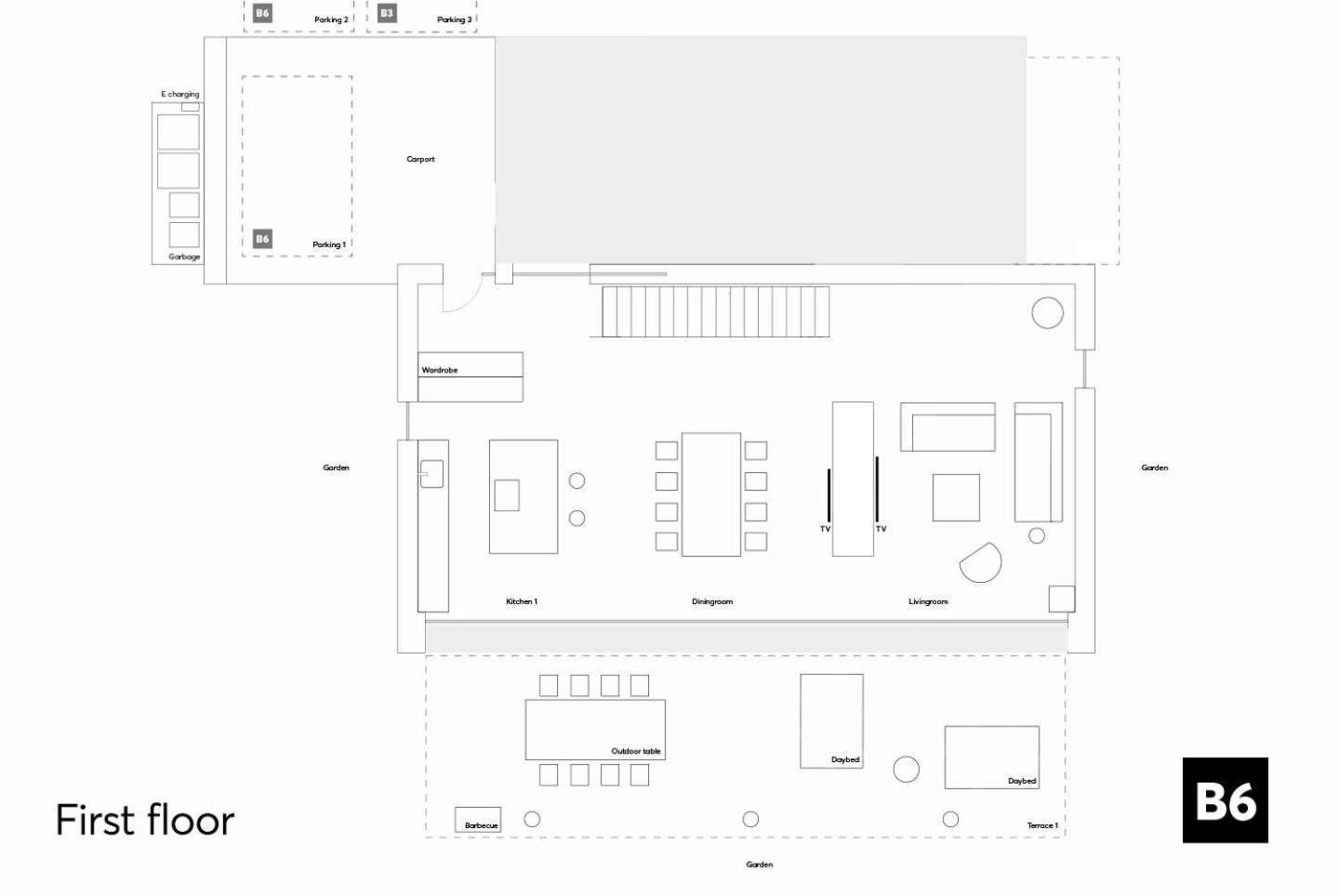 Ferienhaus B6 - Moderne Architektenvilla Fuer 2-6 Personen, Nürnberg