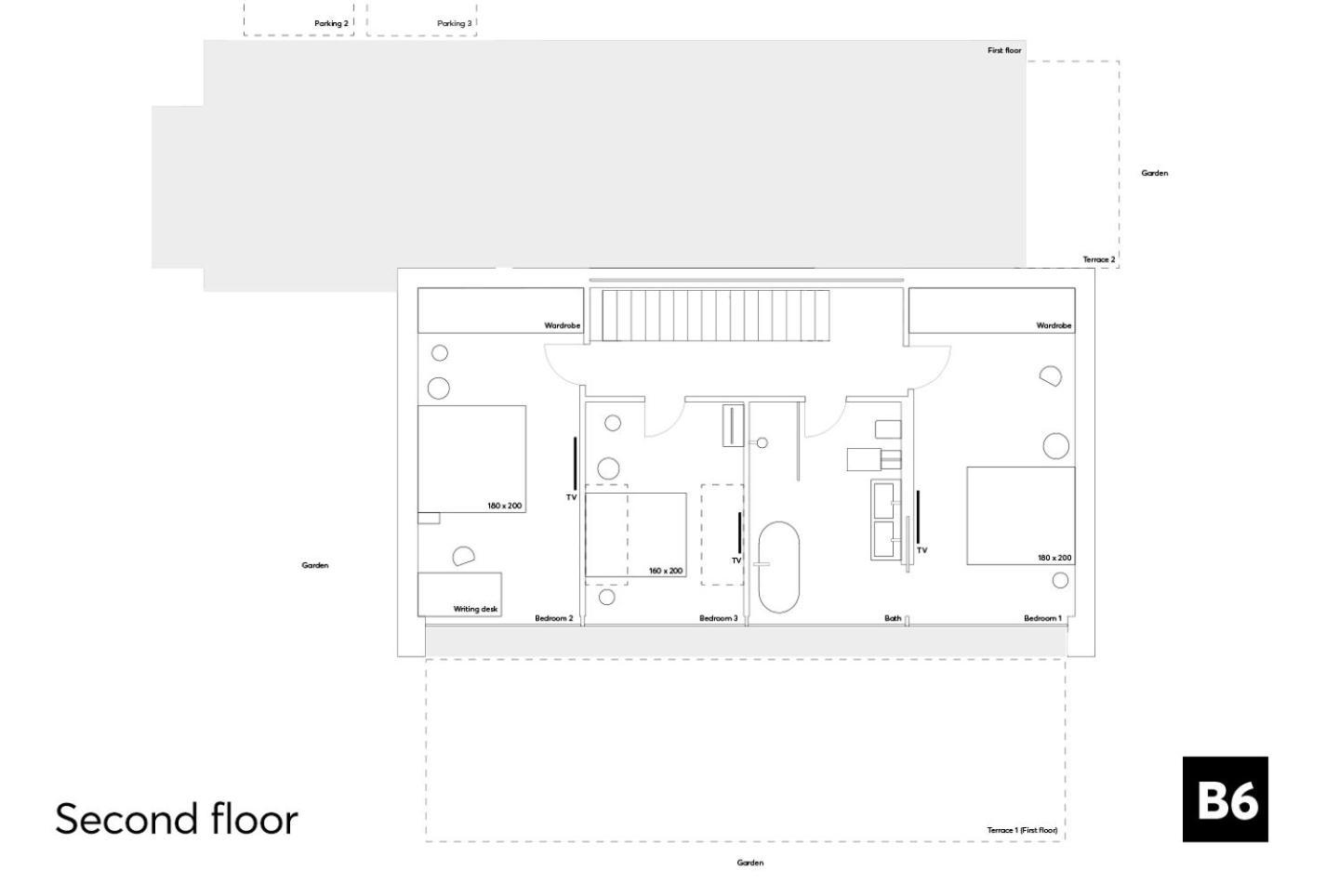 B6 - Moderne Architektenvilla Fuer 2-6 Personen, Nürnberg